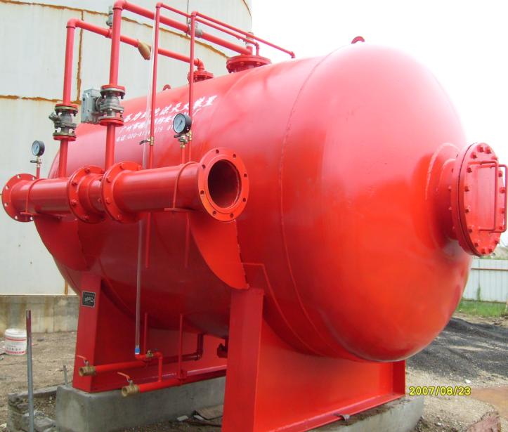 压力式泡沫比例混合装置  消防泡沫罐 厂家   卧式消防泡沫罐