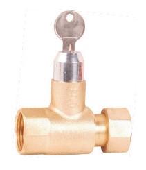 重庆带锁铜球阀