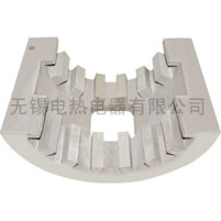 弯型带风槽铸铝电热圈
